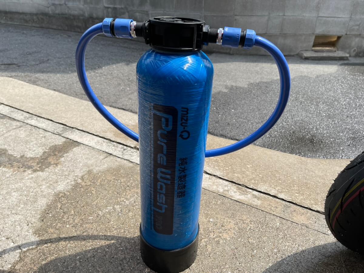 純水洗車始めました！