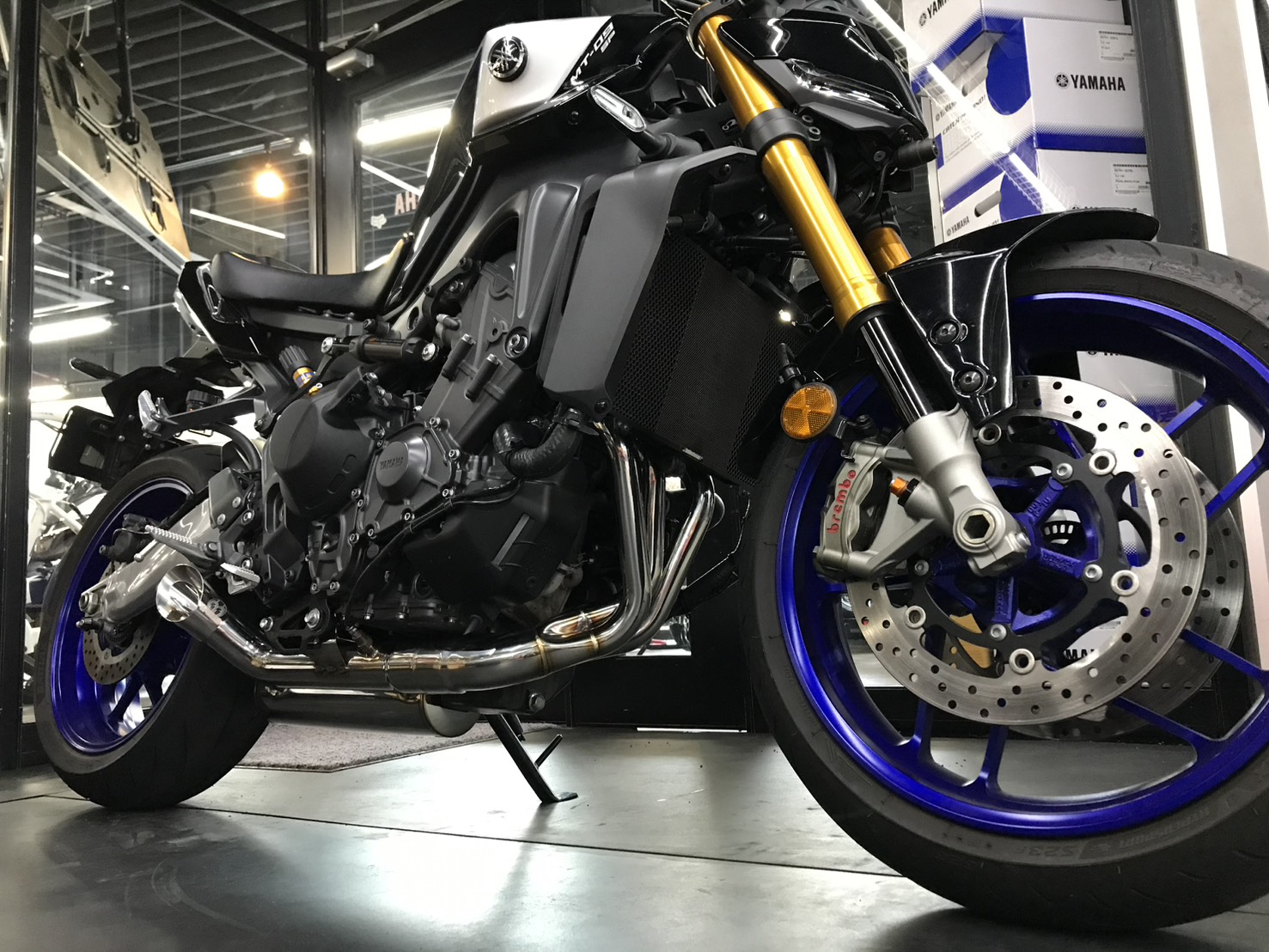 【MT-09SP カスタム】SP忠男 POWERBOX FULL RS ステンレス装着レビュー｜走りが変わるフルエキ！